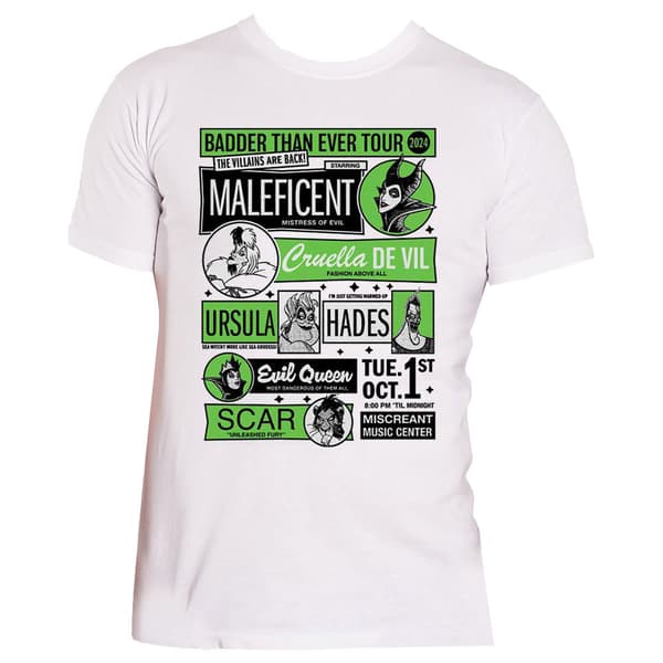 Badder Than Ever Tour T Shirt