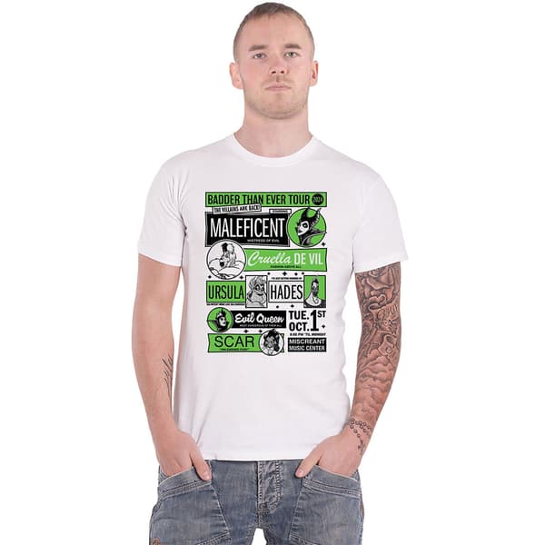 Badder Than Ever Tour T Shirt White XXL
