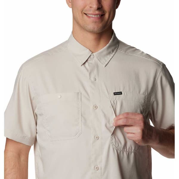 Columbia Silver Ridge™ Lyhythihainen Paita Beige M Mies