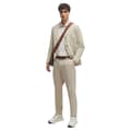 Miniatyrbillede 5 af 5: Boss P Roan Kent C1 233 10259301 Skjorte Med Lange ærmer Beige XL Mand
