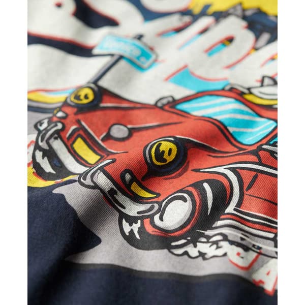 Superdry La Vl Graphic T-shirt Med Korta ärmar Svart XL Man