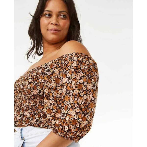 Rip Curl Bluse Uden ærmer Sea Of Dreams Brun M Kvinde