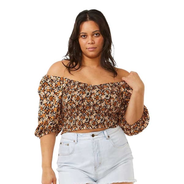 Rip Curl Bluse Uden ærmer Sea Of Dreams Brun M Kvinde