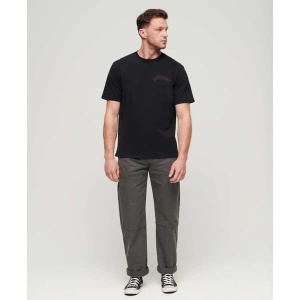 Superdry Tattoo Graphic Loose T-shirt Med Korta ärmar Svart L Man