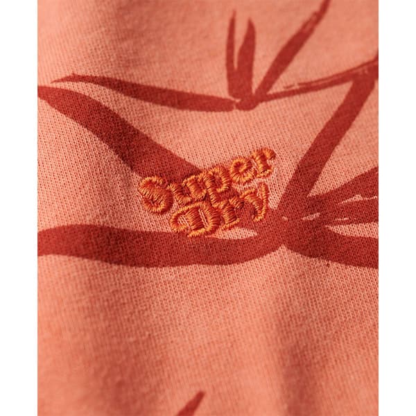 Superdry Vintage Overdye Printed Lyhythihainen T-paita Oranssi XL Mies