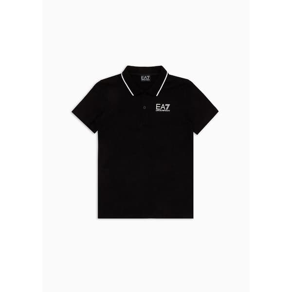 Ea7 Emporio Armani 8nbf51_bj02z Kortärmad Polotröja Svart 6 Years Flicka