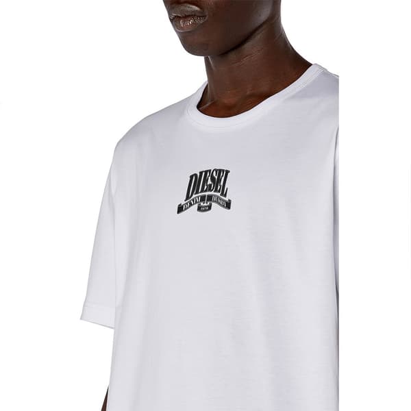 Diesel T Adjust K10 T-shirt Med Korta ärmar Vit XL Man