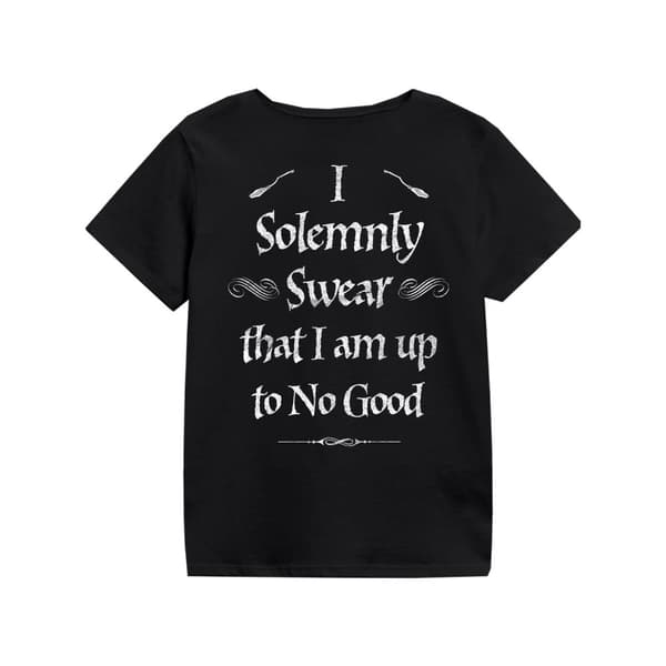 Harry Potter - Solemnly Swear (Kids) (Front & Back) T-shirt - 12-13 years