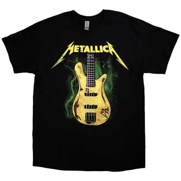 Metallica Unisex T-Shirt: Trujillo M72 Bass (Medium)