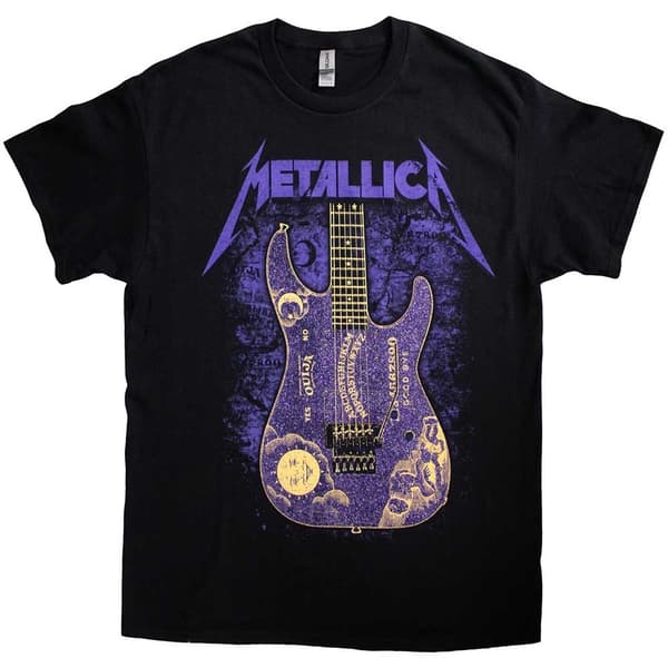 Metallica Unisex T-Shirt: Ouija Purple (XX-Large)