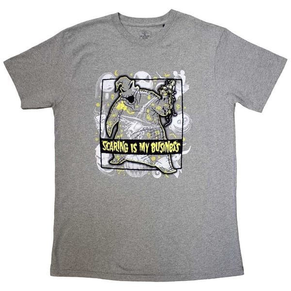 The Nightmare Before Christmas Unisex T-Shirt: Scaring Is My Business (Medium)