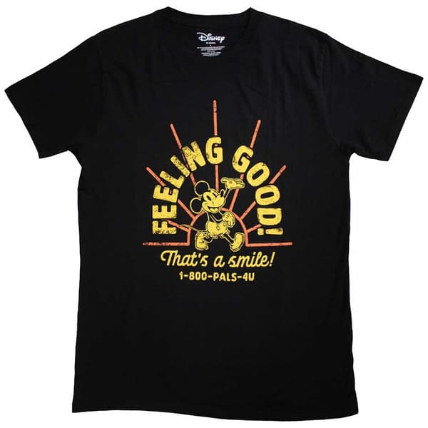 Mickey Mouse Unisex T-Shirt: Feeling Good (XX-Large)