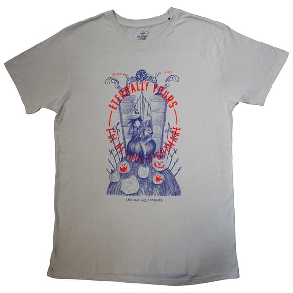 The Nightmare Before Christmas Unisex T-Shirt: Eternally Yours (Large)