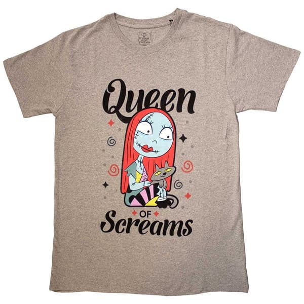 The Nightmare Before Christmas Unisex T-Shirt: Queen Of Screams (X-Large)