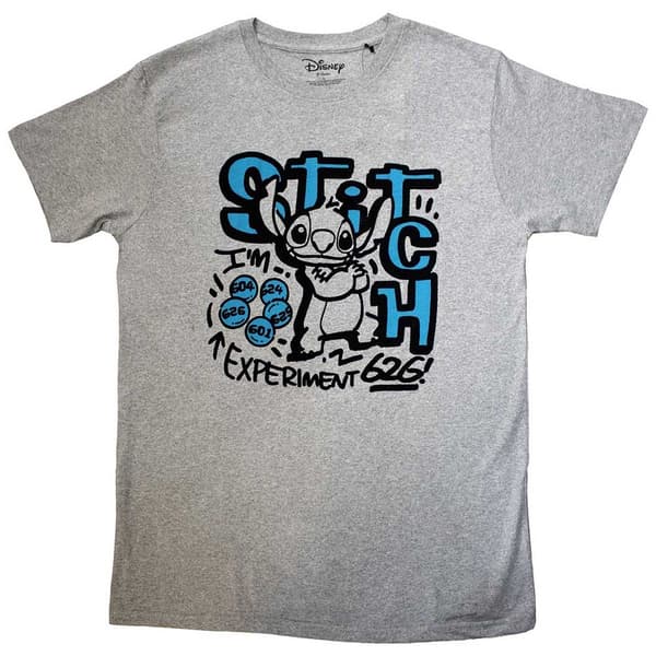 Lilo & Stitch Unisex T-Shirt: Stitch Experiment (Small)