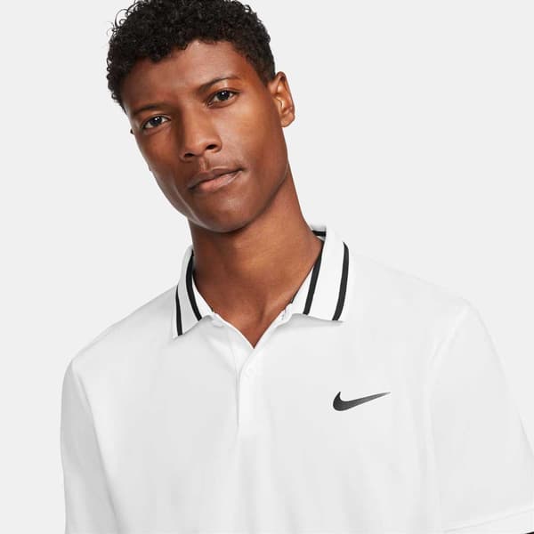 Nike Court Victory Dry Lyhythihainen Pikeepaita  M Mies