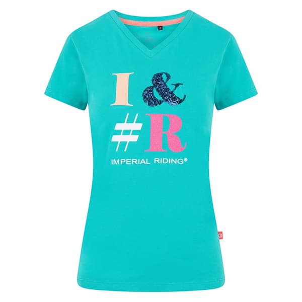 Imperial Riding I&#r T-shirt Med Korta ärmar Blå M
