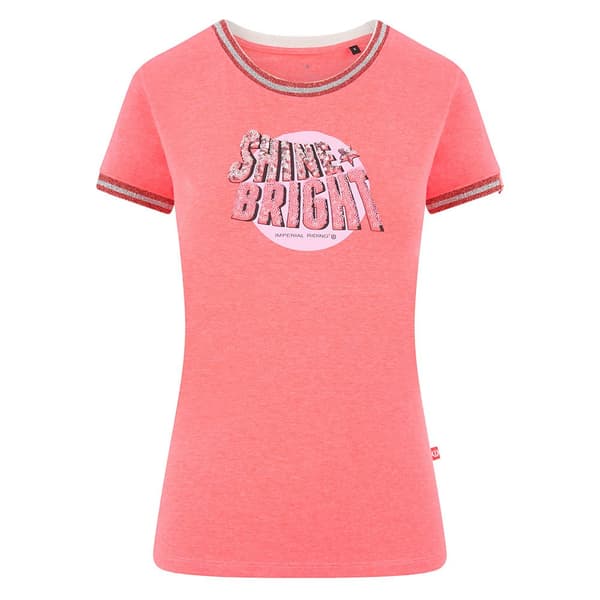 Imperial Riding Shine Bright T-shirt Med Korte ærmer Rosa S