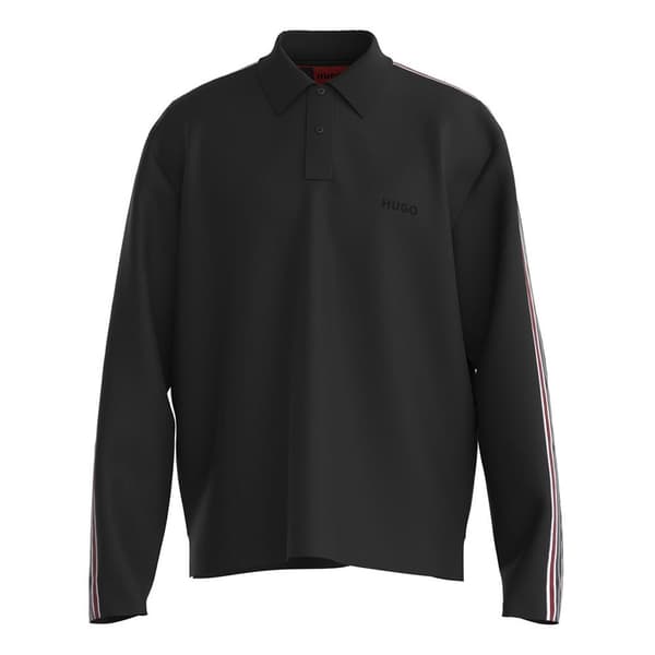 Hugo Dalpeno 10253592 Kortärmad Polotröja Svart M Man