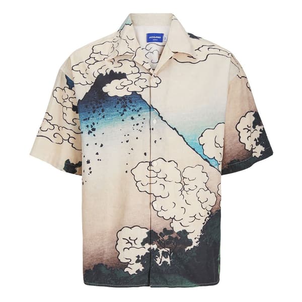 Jack & Jones Tokyo Lyhythihainen Paita Beige L Mies