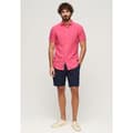 Miniatyrbild 4 av 6: Superdry Studios Casual Linen T-shirt Med Korta ärmar Rosa L Man