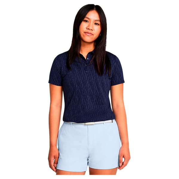 Under Armour Golf Playff 3.0 Digi Jaq Dame Polo Med Korte ærmer  S