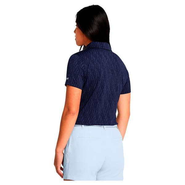Under Armour Golf Playff 3.0 Digi Jaq Kortärmad Piké För Kvinno  XL