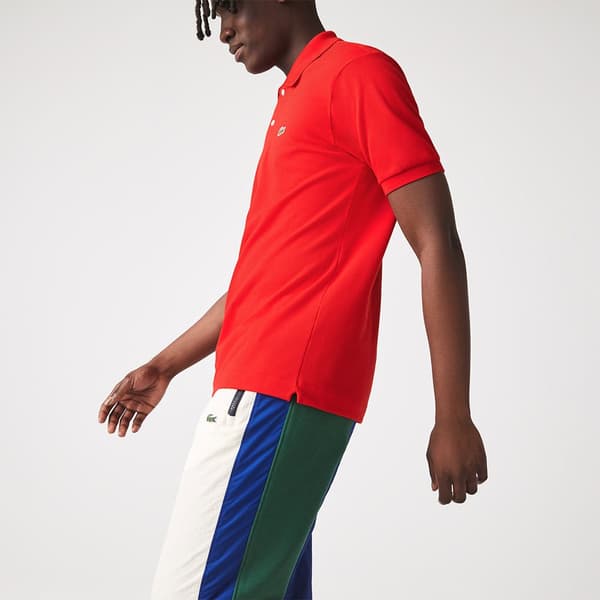 Lacoste Caiman Lyhythihainen Pikeepaita Punainen 2XL Mies