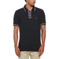 Miniatyrbild 1 av 3: Original Penguin Organic Cotton Bentley Mesh Kortärmad Polotröja Blå M Man