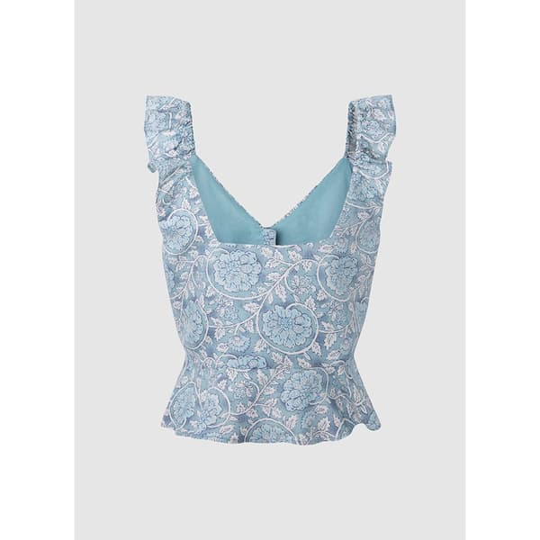 Pepe Jeans Bluse Uden ærmer Emilia Blå XS Kvinde