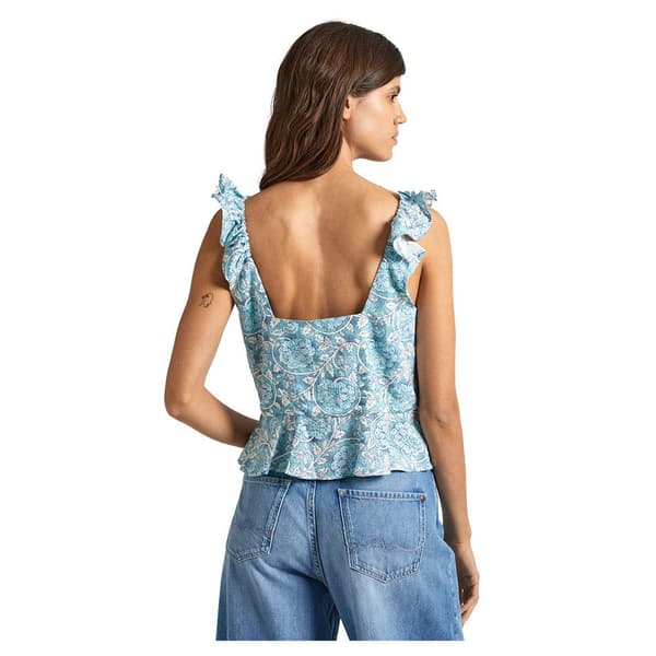 Pepe Jeans Bluse Uden ærmer Emilia Blå XS Kvinde