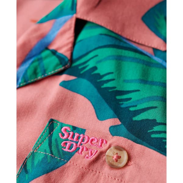 Superdry Kortärmad Tröja Beach Resor Flerfärgad S Kvinna