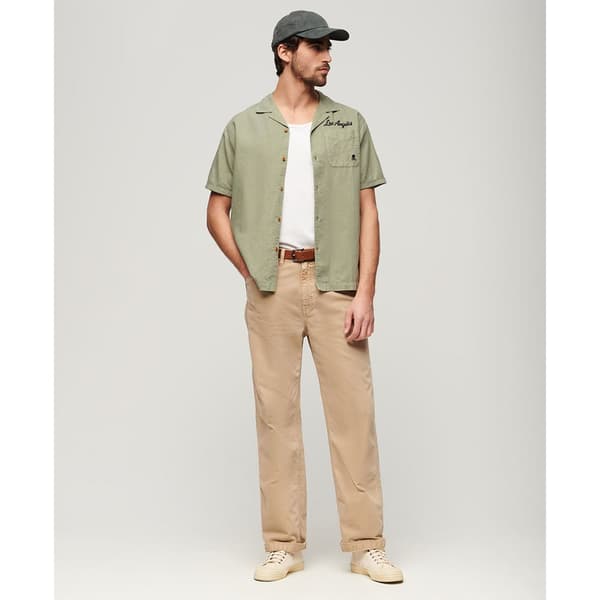 Superdry Vintage Resot Lyhythihainen Paita Vihreä M Mies