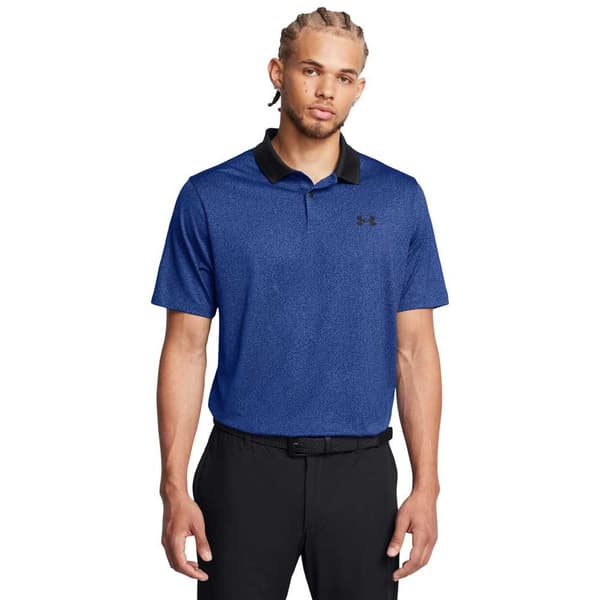 Under Armour Golf Perf 3.0 Printed Kortärmad Polotröja S / Regular