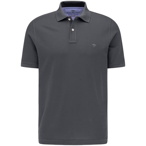 Fynch Hatton 10001700 Kortærmet Polo Grå 3XL Mand