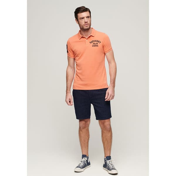 Superdry Vintage Superstate Lyhythihainen Pikeepaita Oranssi XL Mies