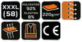 Miniatyrbild 8 av 10: PREMIUM funktionell T-shirt, storlek XXXL