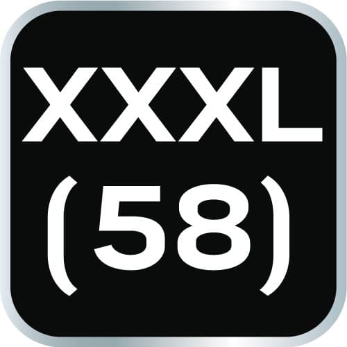 DENIM poloshirt, sort, str. XXXL