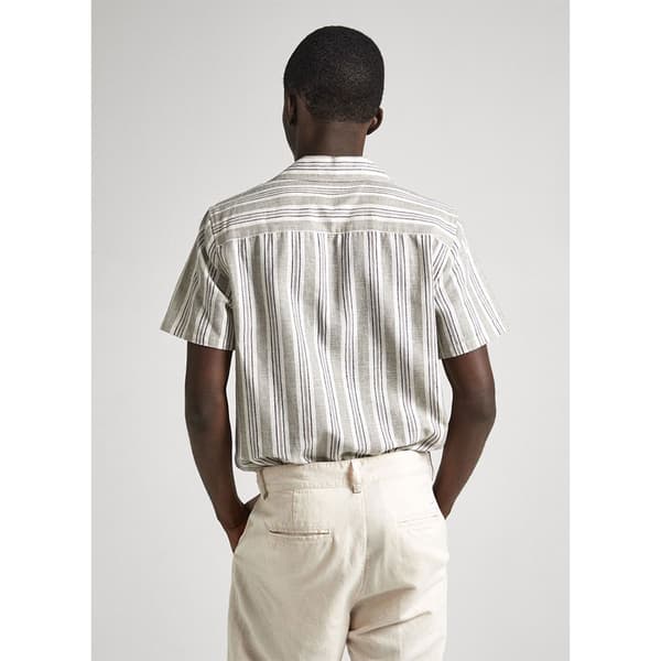 Pepe Jeans Pipper Kortärmad Skjorta Beige XL Man