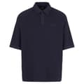 Miniatyrbillede 3 af 5: Armani Exchange 3dzfha_zjxpz Kortærmet Polo Blå XL Mand