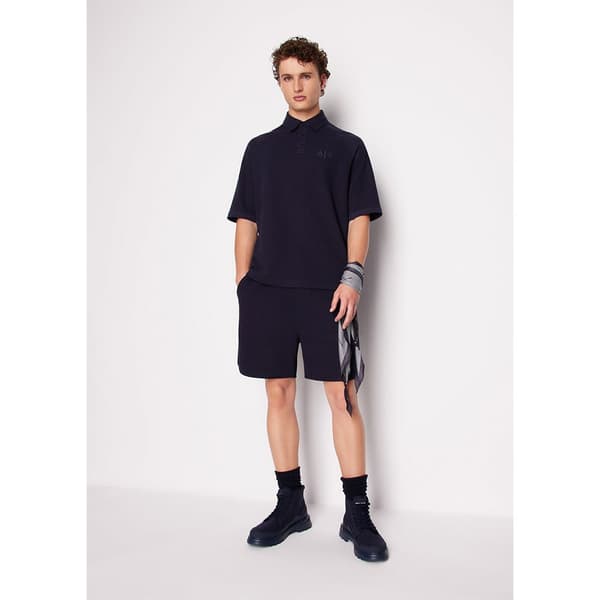 Armani Exchange 3dzfha_zjxpz Kortærmet Polo Blå XL Mand