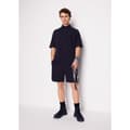 Miniatyrbillede 4 af 5: Armani Exchange 3dzfha_zjxpz Kortærmet Polo Blå XL Mand