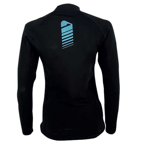 Apeks Thermiq Carbon Core T-shirt Med Lång ärm Svart 2XL Man