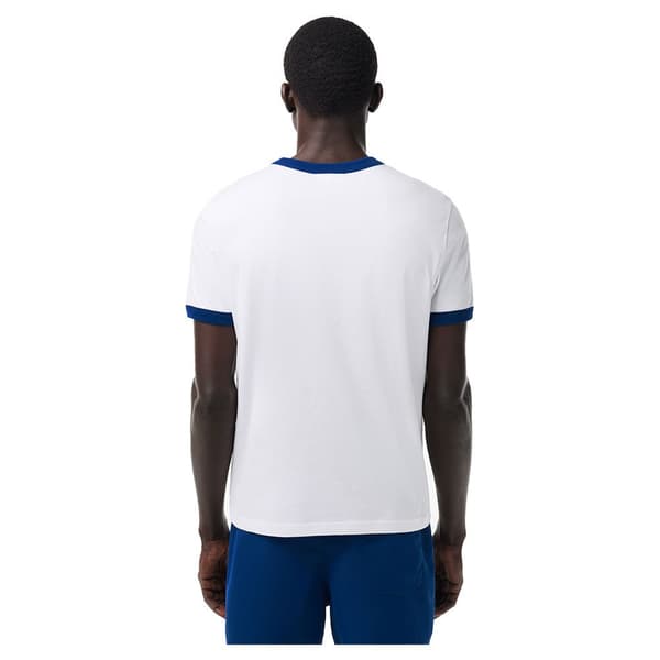 Lacoste Th7531 Lyhythihainen T-paita Valkoinen 6 Mies