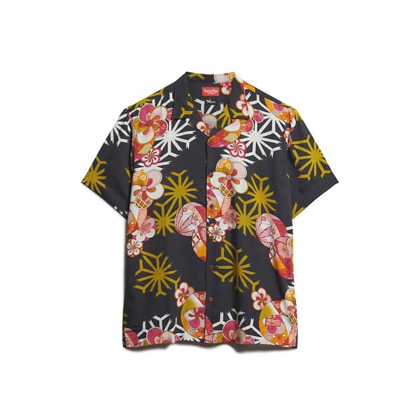 Superdry Hawaiian Resort Kortärmad Skjorta Flerfärgad L Man