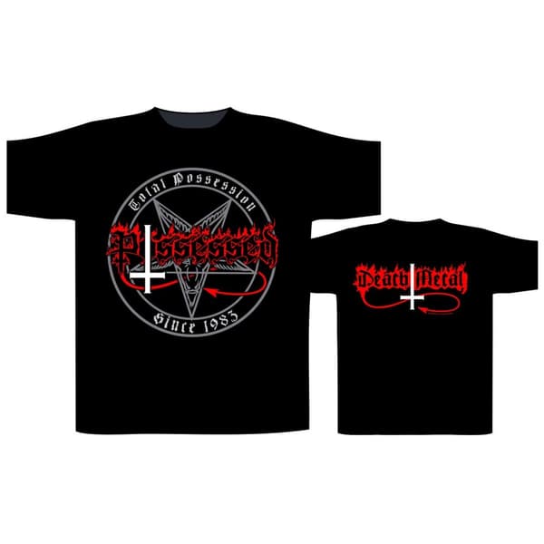 POSSESSED T-SHIRT - TOTAL POSSESSION (MEDIUM)