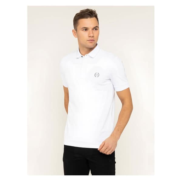 Armani Exchange 8nzf91-zj81z Pikétröja Med Lång ärm Vit M Man