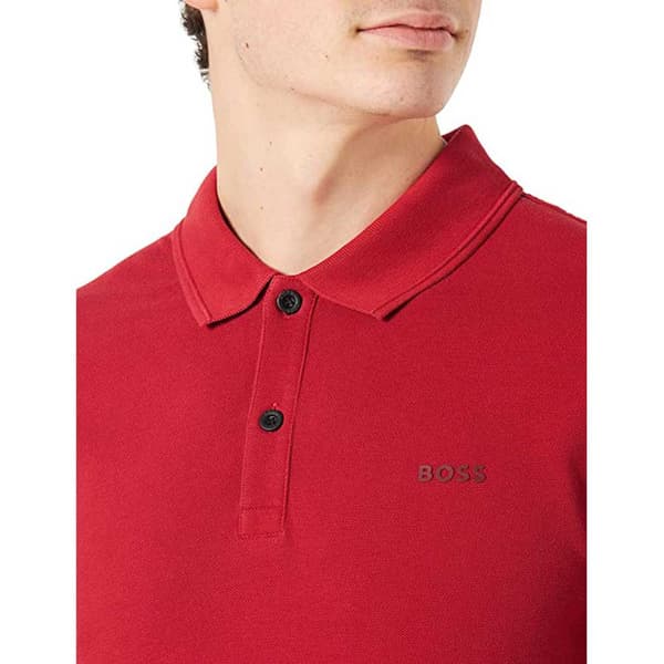 Boss Prime Lyhythihainen Pikeepaita Musta XL Mies