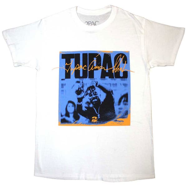 Tupac LA Sign Logo T Shirt
