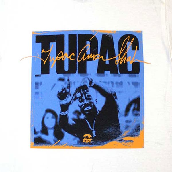 Tupac LA Sign Logo T Shirt